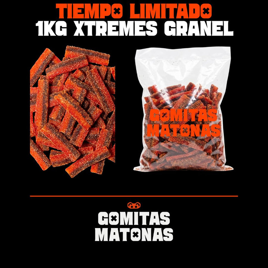 Xtremes 1 kg granel - Gomitas Matonas