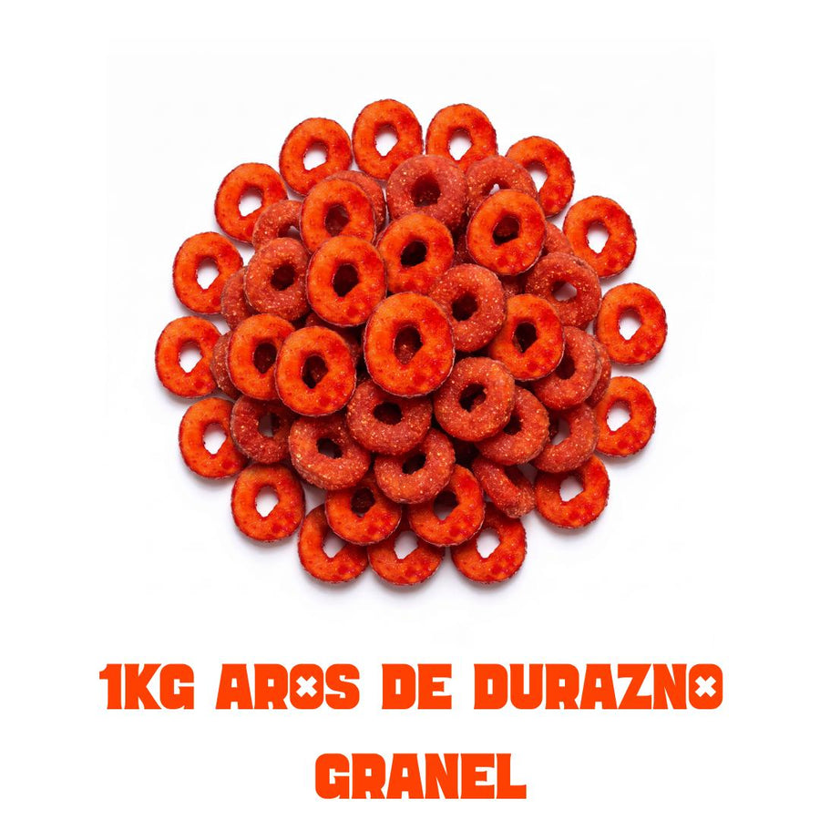 Aros de durazno 1 kg granel - Gomitas Matonas